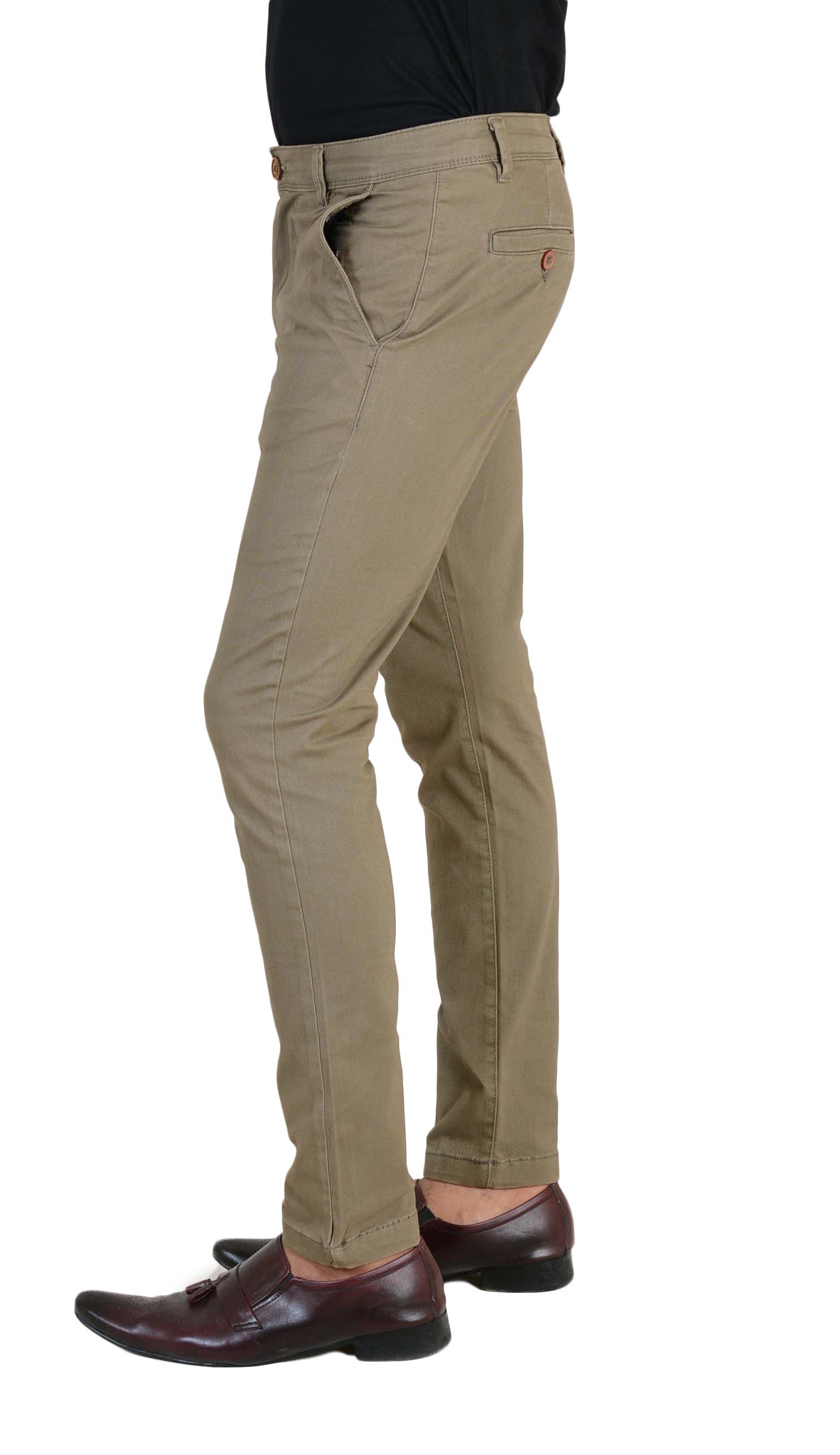 Chinos Khaki Pants Men's Gurkha Pants Tapered Pants Vintage Casual Trousers  | eBay