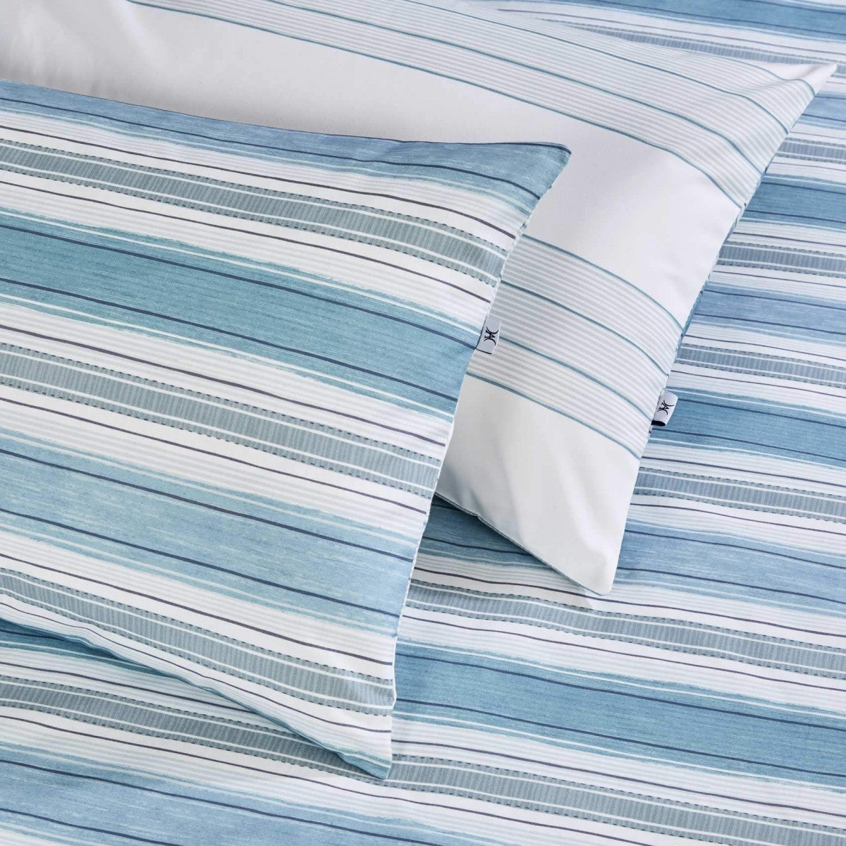 Vantona Easy Living Boheme Stripe Duvet Cover Set - Blue – Home Factory ...