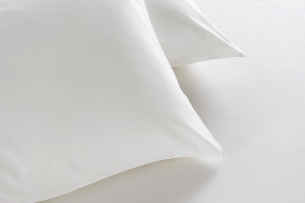 Vantona Hotel Collection Plain Dye Fitted Sheet & Pillowcase Pair 200T ...